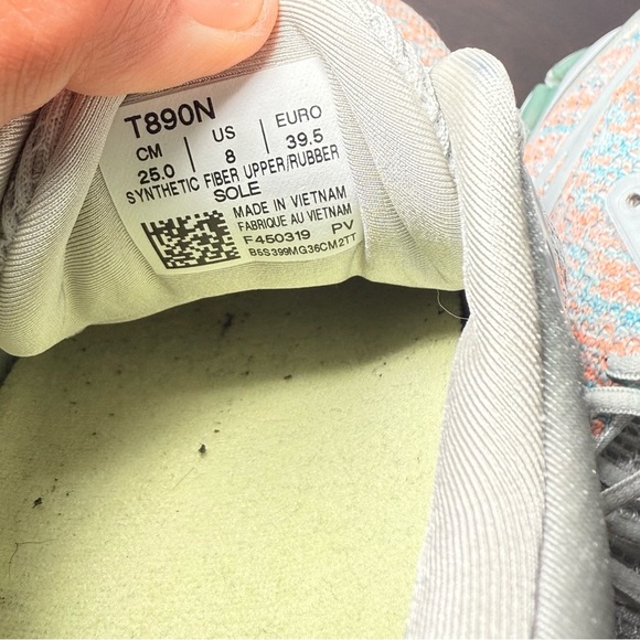 ASICS Gel Quantum 360 Knit 2 'Glacier Grey Aruba Blue' - Picture 7 of 9